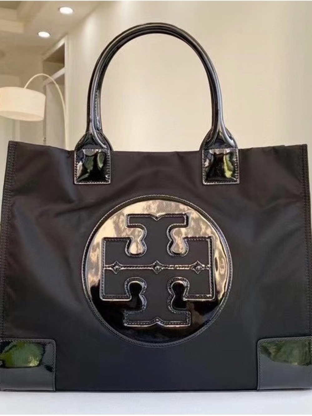 Tory Burch Black Ella Baby Bag